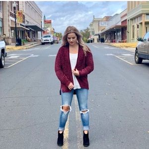 💦 Destroyed Knee Kancan Skinny Jean distressed